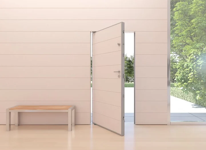 Puerta acorazada pivotante COOL